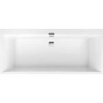 Villeroy & Boch Squaro Edge 12 - Вана Duo, 170x75 cm, Quaryl, бяла UBQ170SQE2DV-01 (UBQ170SQE2DV-01)