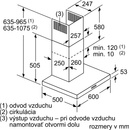 Odsávače pár Bosch DWB 66DM50