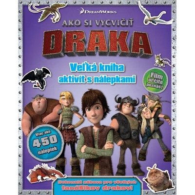Ako si vycvičiť draka - Veľká kniha aktivít s nálepkami SK