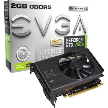 EVGA GeForce GTX 750 Ti Superclocked 2GB GDDR5 128bit (02G-P4-3753-KR)