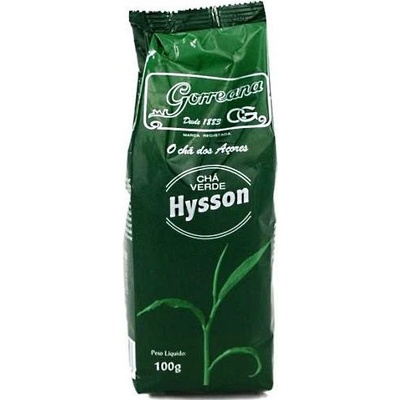 Gorreana zelený sypaný čaj Hysson z Azorských ostrovov 100 g