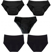 Mena by Moio sada menstruačních kalhotek Full Midi Bikini 5 ks