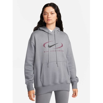 Nike Суитшърт w nsw flc os po hdy swsh