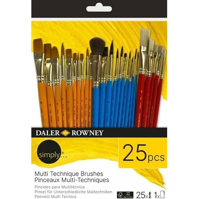 Daler Rowney Simply Sada štetcov 25 ks