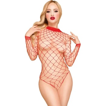 Image 1 of Penthouse Секси еротично бельо - боди "ph scandalous red