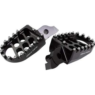 BikeTek MX kovania Wide Platforma stúpačkách Suzuki Black 33BLK FOX33BLK