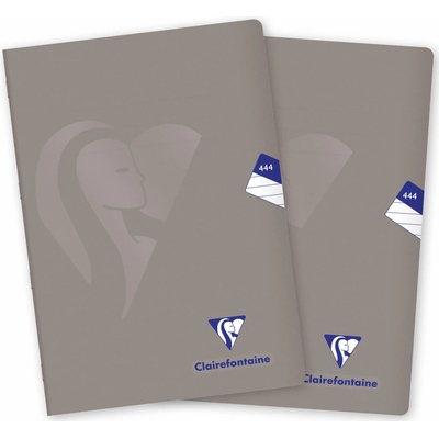 CLAIREFONTAINE Mimesys PP A4 444 linkovaný šedý sada 2 ks
