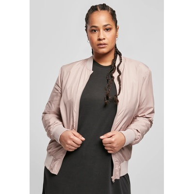 Urban Classics Дамско тънко яке тип бомбър в пепел от рози Urban Classics duskrose UB-TB1217-02913 - Розов, размер M