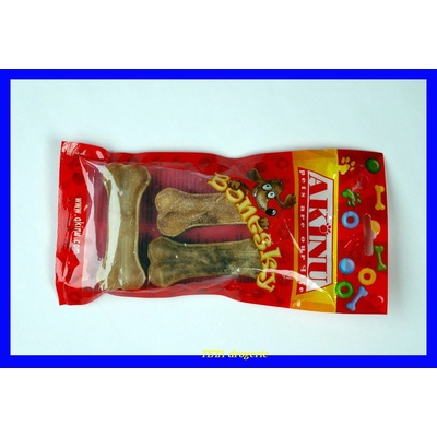 Akinu žvýkadlo kost buvolí 8 cm 3 ks