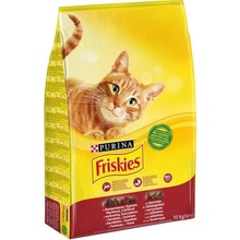 Friskies s kuracím mäsom a zeleninou 10 kg