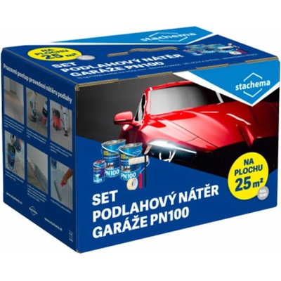 Stachema Barva na beton PN100 sada,odstín RAL7045 mat 10kg,ředidlo,váleček,štětec,páska