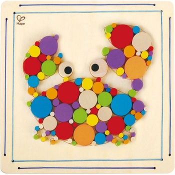 Image 1 of Hape - Дървена мозайка - Рак