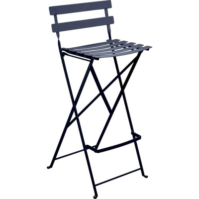 Fermob Bistro Tmavě modrá kovová skládací