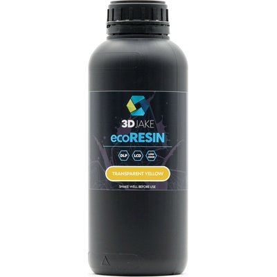 3DJAKE ecoResin Transparent Yellow - 1.000 g (RES-ECO-TYL-1000)