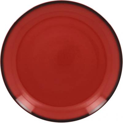 RAK Porcelain Talíř mělký kulatý 29 cm červená RAK-LENNPR29RD