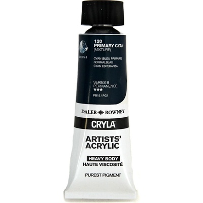 Daler-Rowney Cryla Artists’ АКРИЛНА боя Primary Cyan 75 ml 1 бр (125075120)