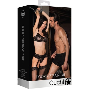 Image 1 of Ouch! Door Restraint Set Black