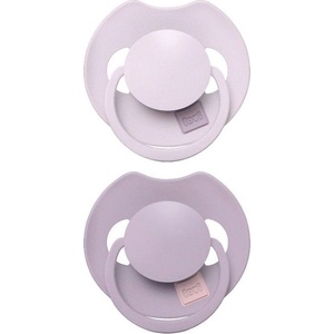 LOVI Силиконови залъгалки Lovi Prime - Lilac/Violet, 6-18 м, 2 броя (34/422) - baby