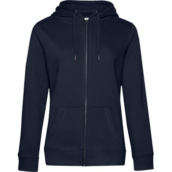 B&C Collection B&C QUEEN ZIPPED HOOD / Дамски суичър с цип - тъмносин L (01W03Qu3403)