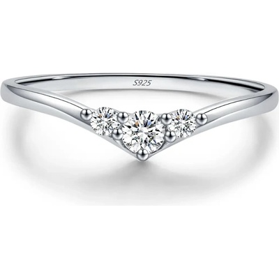 Olivie Stříbrný prsten MOISSANITE 9486 – Zboží Dáma Olivie Stříbrný prsten MOISSANITE 9486 – Zboží Dáma