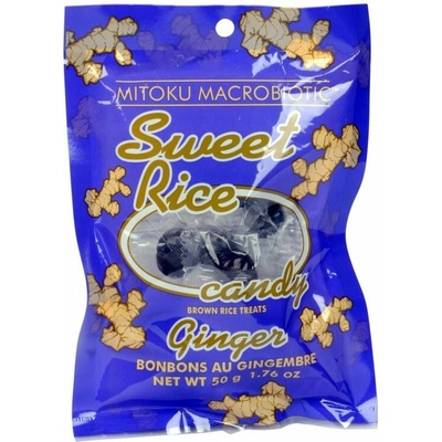 Mitoku Bonbóny Sweet Rice zázvorové 50 g