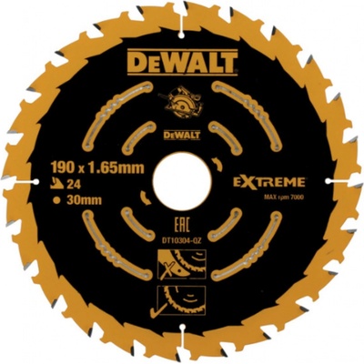 DEWALT DT10304 pílový kotúč 190x30mm 24 zubov