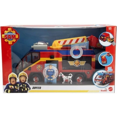 Simba Toys Сам пожарникарят: Комплект Юпитер с аксесоари - 32 см (109252595038)