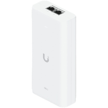 Ubiquiti UniFi 10G PoE+++ Adapter (90W), can power UniFi PoE+++ devices, reduce dependency on PoE switch power, and provide a Multi-Gigabit LAN c (UACC-POE-PLUSPLUSPLUS-10G-EU)