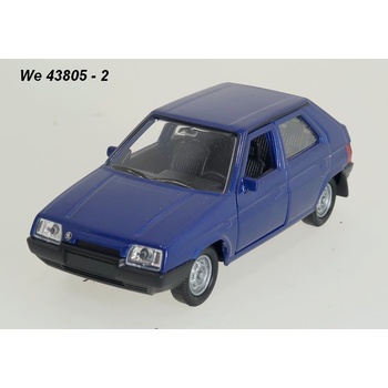 Welly Dromader Auto Škoda Favorit 11cm modrý 1:34