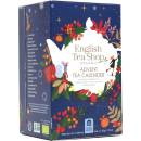 English Tea Shop Bio Adventný kalendár modrý 24 kusov bioodbúrateľných pyra