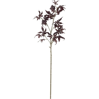 Bloomingville Umělá květina Maple Purple 92 cm, fialová barva, plast