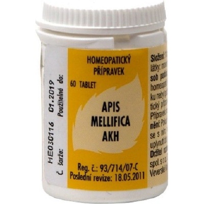 Radim Bakeš Galenická laboratoř Ostrava AKH Apis mellifica 60 tablet