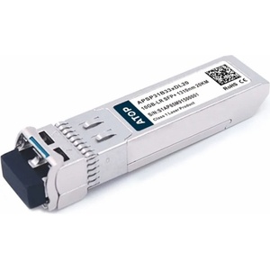 Atop technology 10G SFP+ оптичен модул по две влакна, HP съвместим, 1310 nm, LC, 20 км, Atop (APSP31B33CDL20-HP)