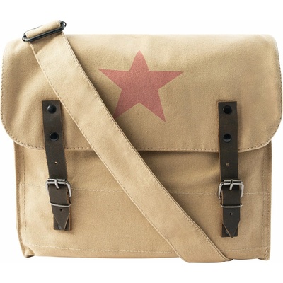 ROTHCO taška cez rameno s hviezdou KHAKI STAR