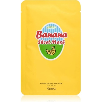 A´pieu Banana vyživujúca plátienková maska 23 g