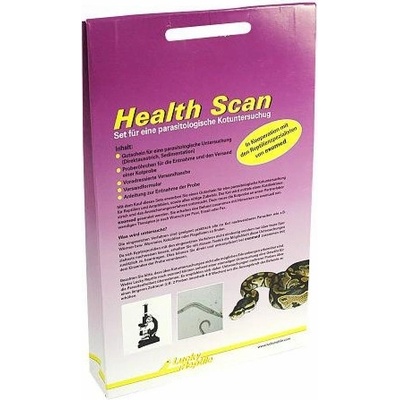 Lucky Reptile Health Scan test na parazity
