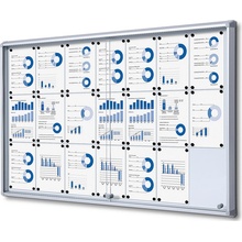 Jansen Display interiérová vitrína 21 x A4