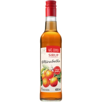 Náš Domov Mirabelka sirup 400 ml