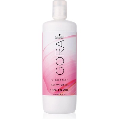 Schwarzkopf IGORA Vibrance активираща емулсия с гел текстура 1, 9% / 6 Vol. 1000ml
