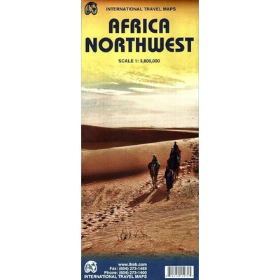 Africa Northwest 1:3,8m mapa ITMB