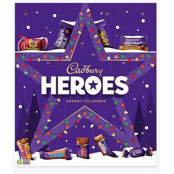 Cadbury Heroes Adventní kalendář 230 g