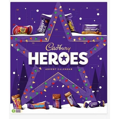 Cadbury Heroes Adventní kalendář 230 g
