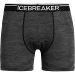 Icebreaker Мъжко мериносово термобельо Icebreaker Anatomica Boxers Merino base layer - Gritstone Heather - размер XXL (015-1155-1415)