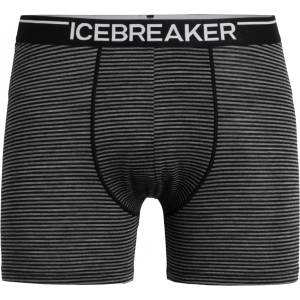 Icebreaker Мъжко мериносово термобельо Icebreaker Anatomica Boxers Merino base layer - Gritstone Heather - размер XXL (015-1155-1415)