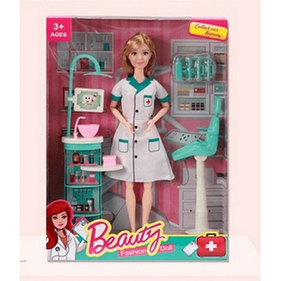Кукла докторка с лекарски кабинет 2998-1