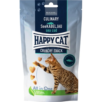 Happy Cat Culinary Crunchy Snack - треска 70 г