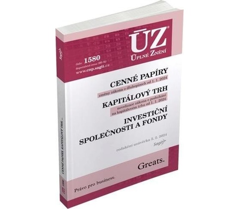 ÚZ 1580 Cenné papíry