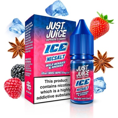 Just Juice Salt ICE Wild Berries & Aniseed 10 ml 20 mg