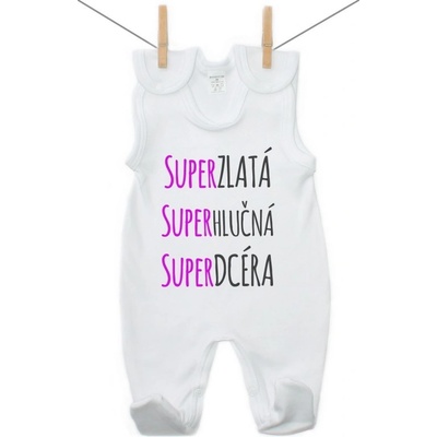 Boodyy Dupačky Super zlatá super hlučná super dcéra