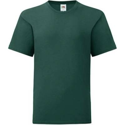 Fruit of the Loom Dětské triko 61-023-0 Forest Green